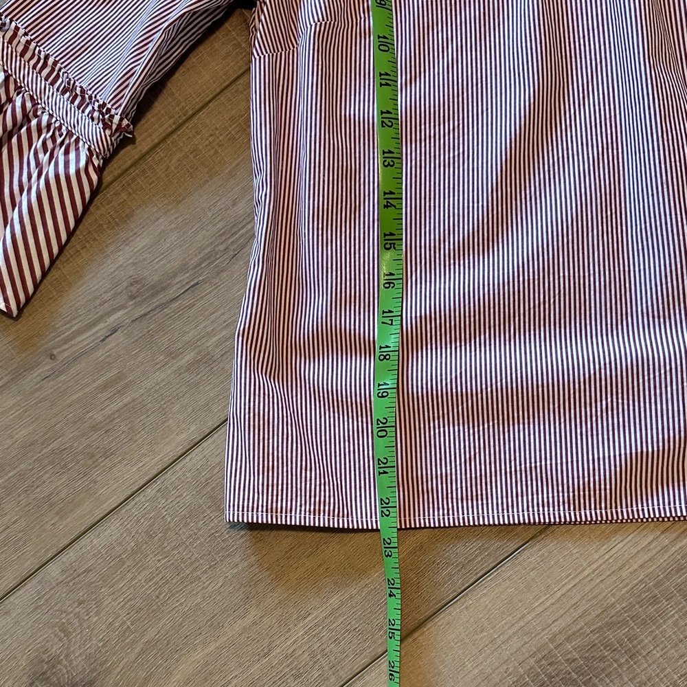 Talbots Top with Ruffle Sleeves - Picture 8 of 8